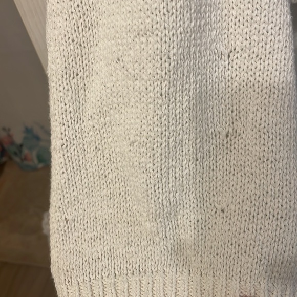 Lou & Grey Cropped Faux Wrap Sweater - Picture 5 of 9